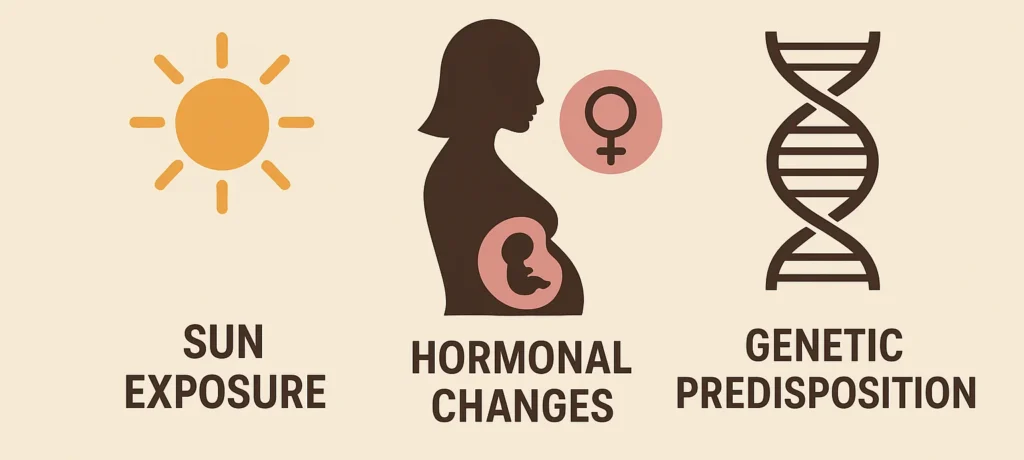 Possible Causes of Melasma in Women “Mask of Pregnancy”