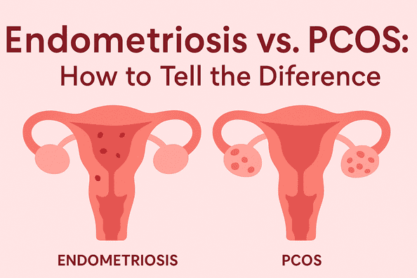PCOS vs Endometriosis: Key Differences & Overlaps