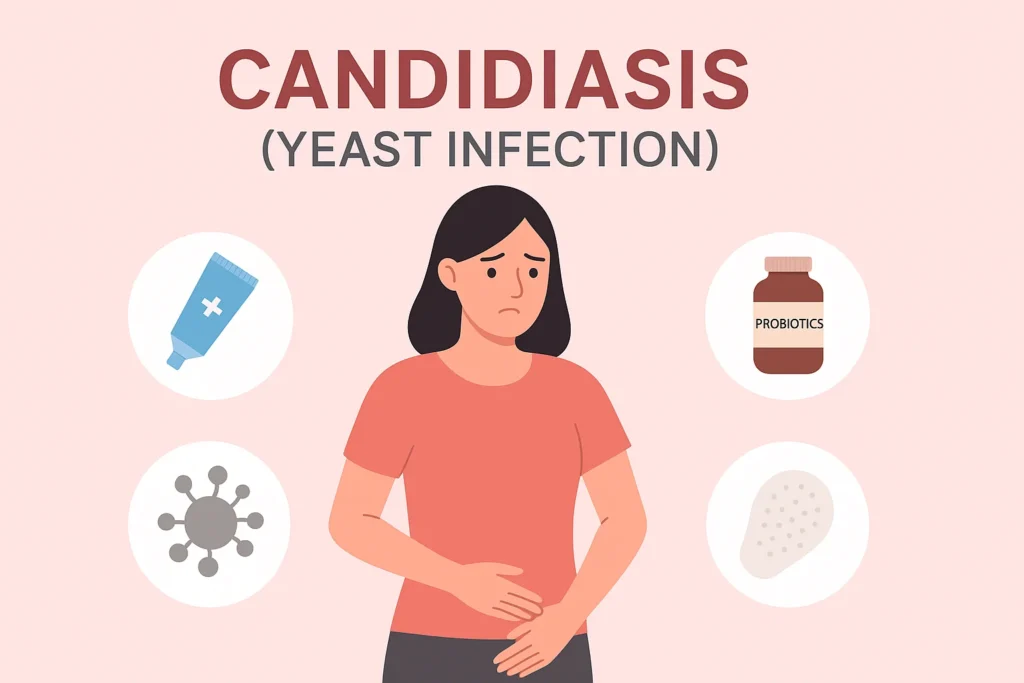 Candidiasis (Yeast Infection): Managing, and Preventing It in Women
