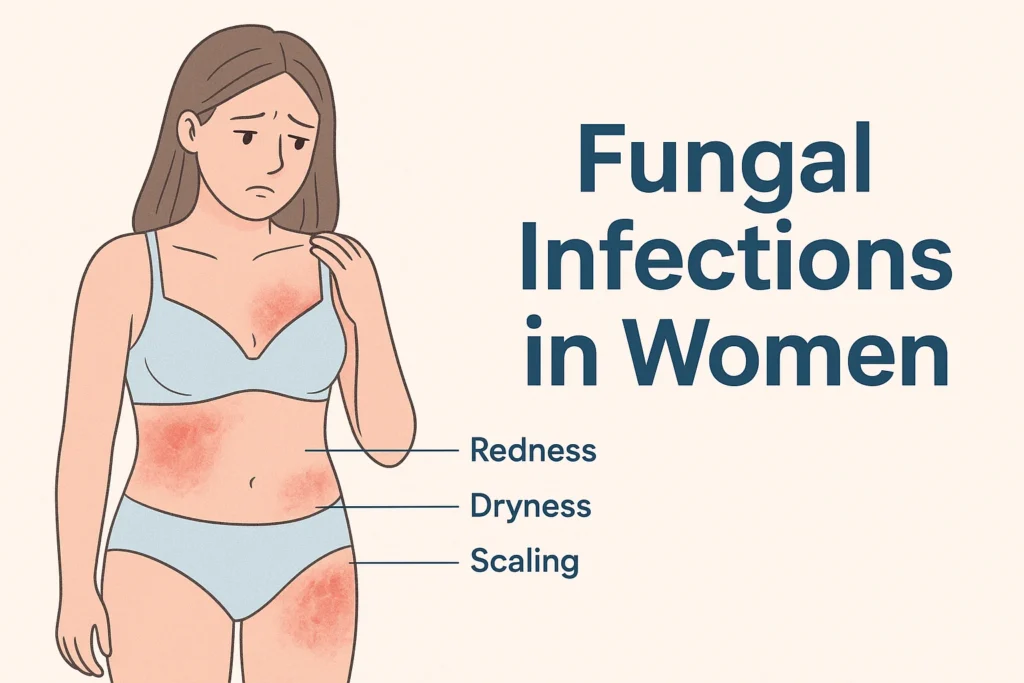 Fungal Infections in Women: Skin Folds, Candidiasis, and Prevention