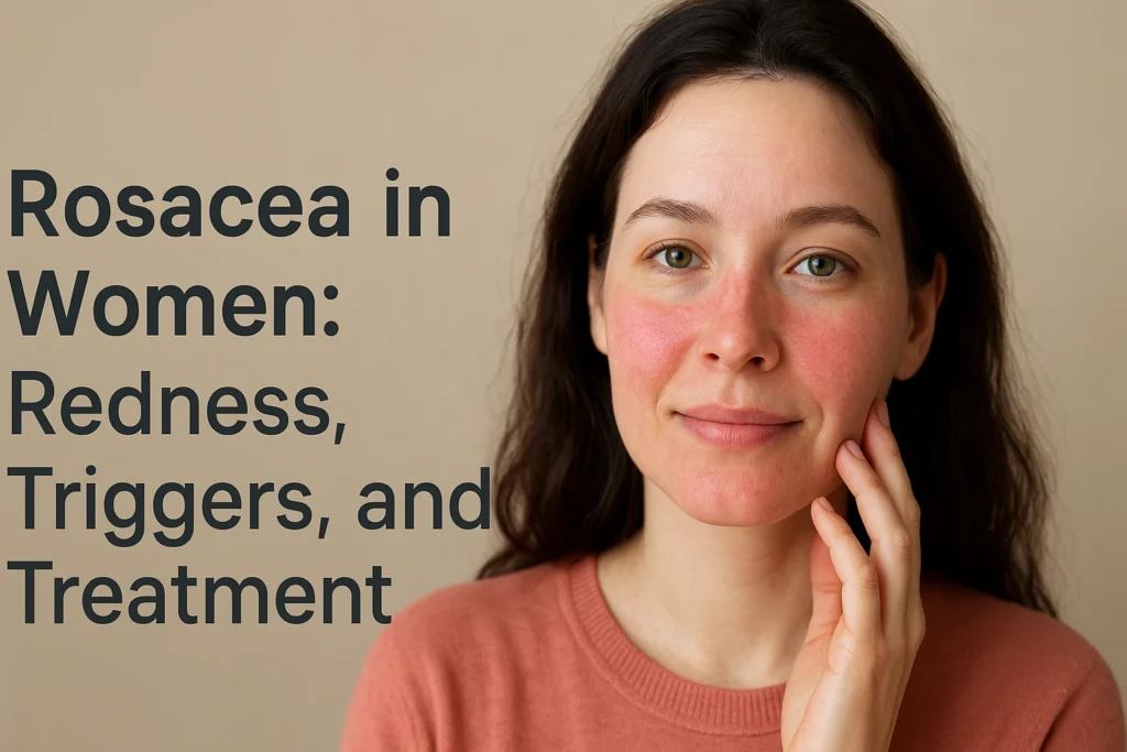 Rosacea in Women: Redness, Triggers, and Treatment